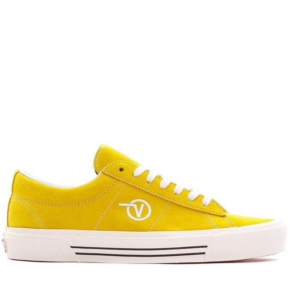 Vans Other - Vans Anaheim Factory Sid DX suede yellow Sneakers shoes size 13 mens